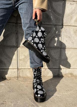 Кожаные ботинки dr martens 4