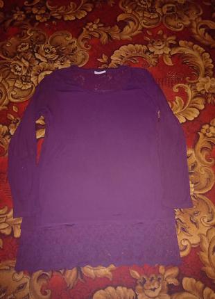 Туніка з гіпюрчиком