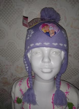 Шапка барби на девочку косички балабон новая распродажа