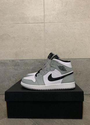 Кроссовки jordan 1 mid “smoke grey” в наличии!2 фото