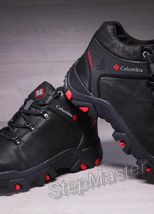 Зимние кожаные ботинки columbia newton ridge waterproof7 фото