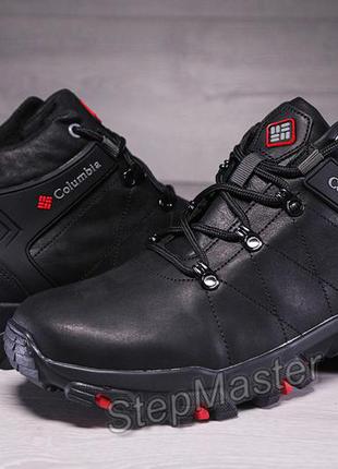 Зимние кожаные ботинки columbia newton ridge waterproof10 фото