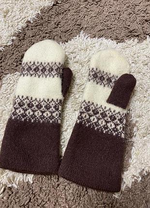 Варежки рукавички