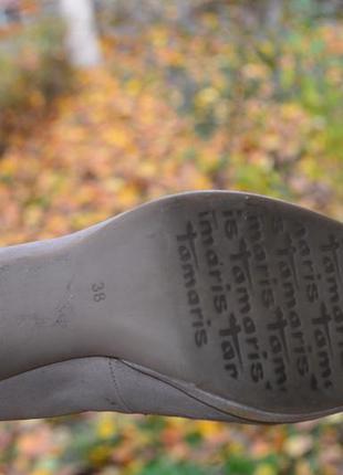 Женские туфли tamaris р. 38 по стельке 25 см5 фото