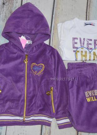 Велюровий спортивний костюм трійка. угорщина