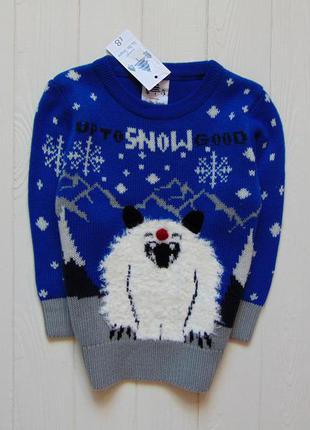 George. розмір 1.5-2 року. новий яскравий светр для