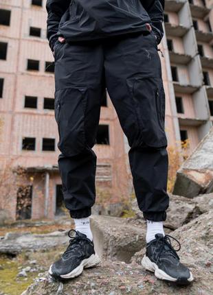 Спортивні штани вогонь гармата shadow чорні7 фото