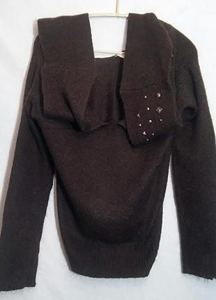 Donatella de paoli, свитер джемпер мохер, made in italy1 фото