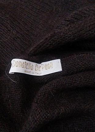 Donatella de paoli, свитер джемпер мохер, made in italy3 фото