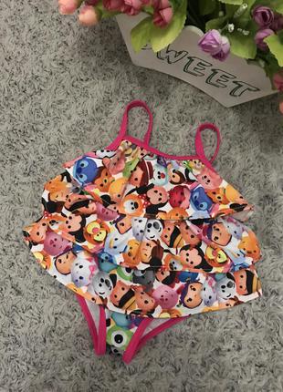 Купальник disney 3/6 місяців-62-68 см