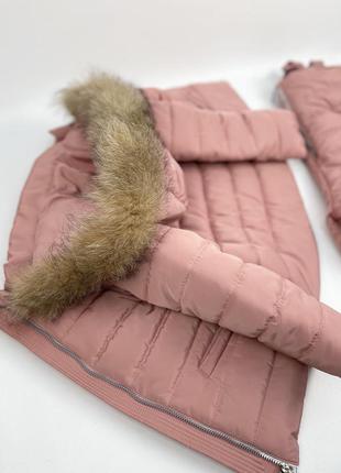Зимовий комплект куртка та штани напівкомбінезону до -30 морозу2 фото
