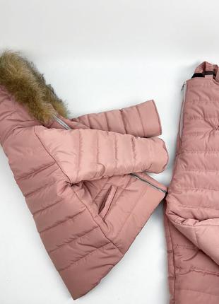 Зимовий комплект куртка та штани напівкомбінезону до -30 морозу5 фото