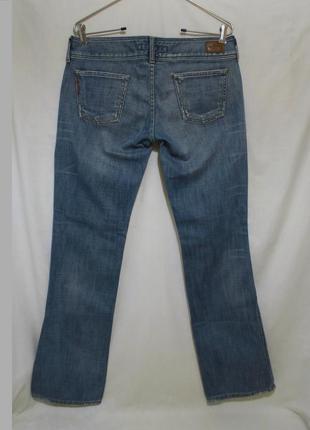Джинси темно-блакитні прямі w32 l34 *pepe jeans victoria3 фото