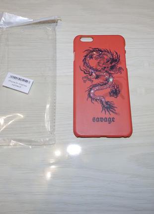 Чехол для apple iphone 6 plus/6s plus dragon дракон3 фото