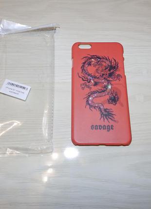 Чехол для apple iphone 6 plus/6s plus dragon дракон2 фото