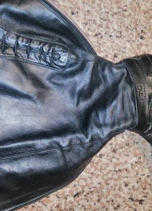 Сапоги кожаные