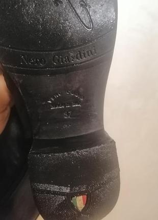 Сапоги кожаные