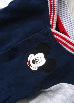 Кофта реглан бомбер disney mickey mouse 4