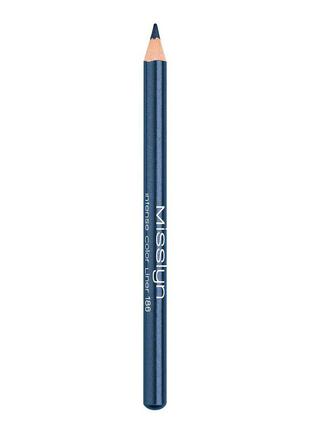 Новый фирменный контурный карандаш для глаз misslyn intense color