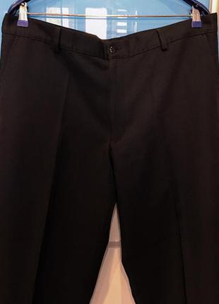 Класичні демісезонні чорні штани farah2 фото