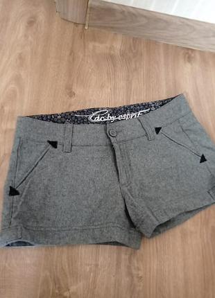 Теплые шерстяные шорты esprit ,м