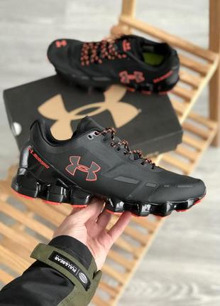 Мужские кроссовки under armour scorpio orange black