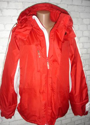 Тепла гірськолижна куртка на флісі (on ski) x-mail 48-50 р. німеччина3 фото