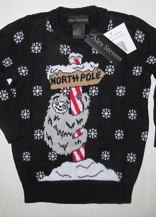 Хлопковый свитер кофта alex stevens на мальчика 3 года