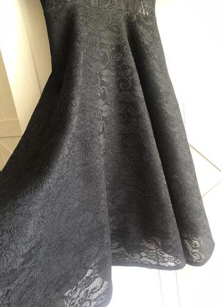 Шикарное черное платье2 фото