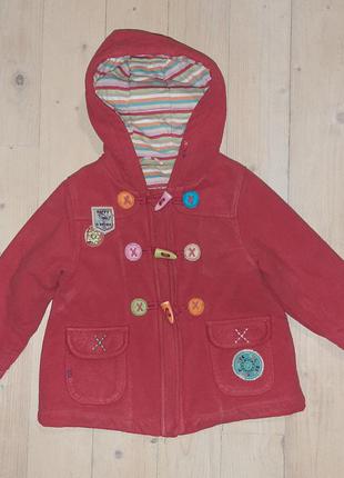 Дитяче флизовое пальто.