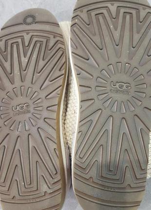 ugg Slide сапоги с вязаным верхом9 фото