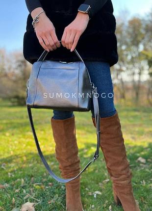 Натуральна шкіра сумка м51 у будь-якому кольорі