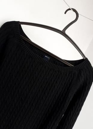 Хлопковый свитер gap кофта в косички котоновый свитер в косы3 фото