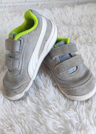 Замшевые кроссовки, кеды пума