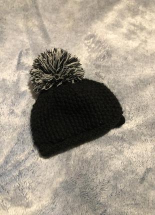 Класна шапочка, шапка з бубоном, тепла шапка george