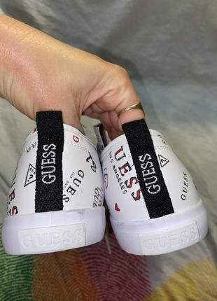 Унікальні жіночі кеди guess з сша оригінал розмір 39.5-40!3 фото