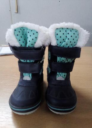 Детские зимние сапожки дутики lupilu размер 20
