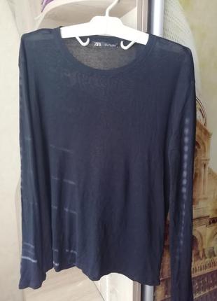 Кофта zara,джемпер oversize l, xl2 фото