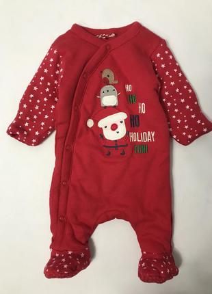 Новогодний человечек для малышей mothercare