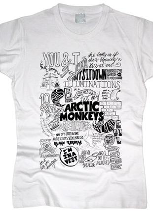 Новая футболка arctic monkeys