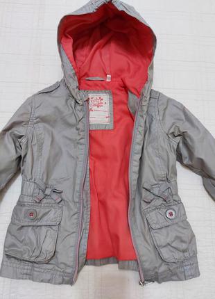 Классная куртка/ветровка/парка/дождевик palomino р. 98 / х/б подкладке