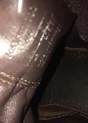 Zara кожаные  челси  ботинки 3