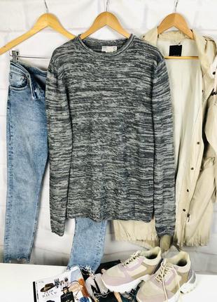 Свитер меланжевый оверсайз 2