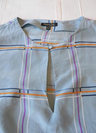 Massimo dutti шелковая блузка р.34/xs/s9 фото