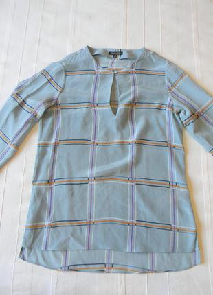 Massimo dutti шелковая блузка р.34/xs/s2 фото