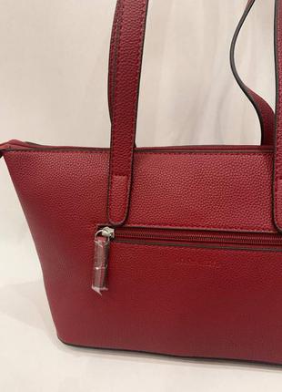 Невероятная сумка женская красная брендовая3 фото