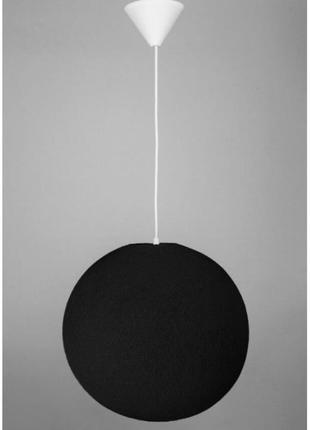 Гігантська куля - люстра black1 фото