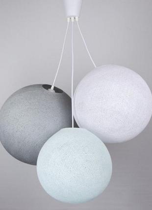 Люстра grey-aqua