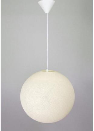Люстра з ниткового кулі shell