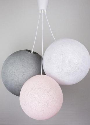 Люстра grey-pink